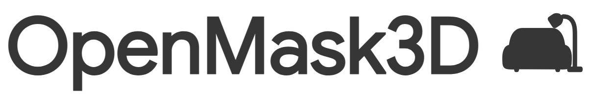 OpenMask3D Logo
